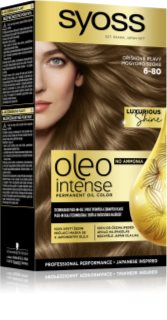 Syoss Oleo Intense permanentná farba na vlasy s olejom odtieň 6-80 Hazelnut Blond 1 ks