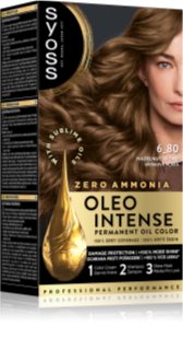 Syoss Oleo Intense Permanent-Haarfarbe mit Öl Farbton 6-80 Hazelnut Blond 1 St.