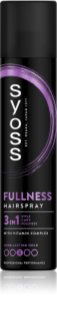 Syoss Fullness Hairspray Ekstrastærk fikserende hårspray 300 ml