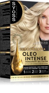 Syoss Oleo Intense Püsijuuksevärv õliga varjund 10-50 Light Ashy Blond 1 tk