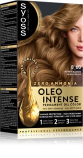 Syoss Oleo Intense trwała farba do włosów z olejem odcień 8-60 Honey Blond 1 szt.