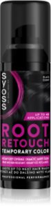 Syoss Root Retoucher colore per coprire la ricrescita in spray colore Black 120 ml
