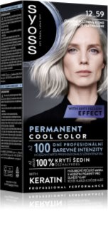 Syoss Permanent Cool Color permanent hair dye with cool undertones
