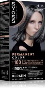 Syoss Permanent Color permanent hair dye shade 4-15 Dusty Chrome 1 pc