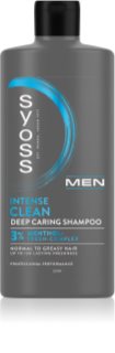 Syoss Men Intense Clean șampon pentru par normal spre gras 440 ml