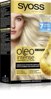 Syoss Oleo Intense tartós hajfesték olajjal árnyalat 12-01 Ultra Platinum 1 db