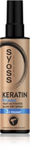 Syoss Keratin Volume spray pentru protecția termică a părului pentru volum maxim 200 ml
