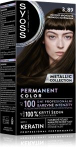 Syoss Color Metallic Collection перманентна фарба для волосся