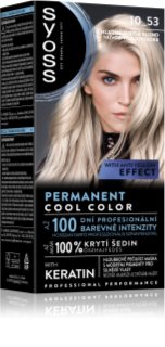 Syoss Permanent Cool Color Pernamente Haarkleuring met koele ondertoon