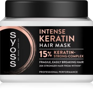 Syoss Intense Keratin mască hidratantă pentru păr cu keratina 400 ml