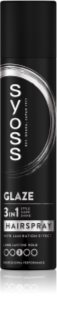 Syoss Intense Glaze Hairspray hiuslakka, keskivahva pito kiiltoa lisäävä 300 ml