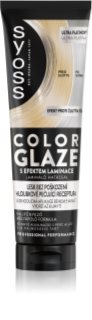 Syoss Intense Glaze Color tinta per capelli per la brillantezza colore Ultra Platinum 130 ml