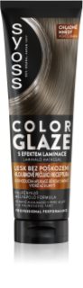 Syoss Intense Glaze Color Tonējoša matu krāsa spīdumam (tonis) Cool Brown 130 ml