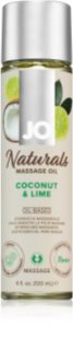 System JO NATURALS COCONUT & LIME óleo de massagem 120 ml