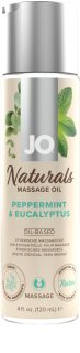 System JO NATURALS PEPPERMINT & EUCALYPTUS masážní olej 120 ml