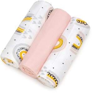 T-TOMI TETRA Cloth Diapers HIGH QUALITY plenice iz blaga Rainbow 70x70 cm 3 kos