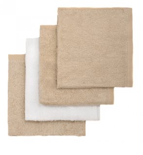 T-TOMI BIO Bamboo Baby Washcloths mazgāšanas drāniņas