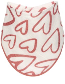 T-TOMI BIO Bamboo Bibs Pink Hearts лигавник 27 x 42 cm 1 бр.