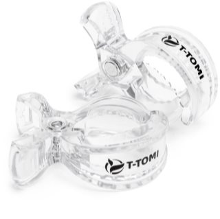 T-TOMI Clip clipe para chupeta Clear 2 un.