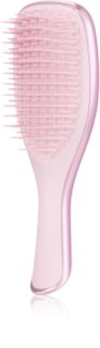 Tangle Teezer Detangler Mini Chrome Satin Pink Kamm für glattes und gewelltes Haar Minipackung 1 St.