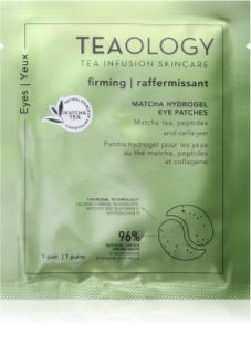 Teaology Matcha Infusion Hydrogel Eye Patches pernuțe din hidrogel cu efect regenerator pentru zona ochilor cu colagen 1 pereche