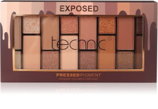 Technic Cosmetics Pressed Pigments Eyeshadow Palette shade Exposed 29.6 g