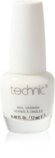 Technic Cosmetics Nail Varnish швидковисихаючий лак для нігтів відтінок White 12 мл