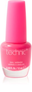 Technic Cosmetics Nail Varnish швидковисихаючий лак для нігтів відтінок Flamingo 12 мл
