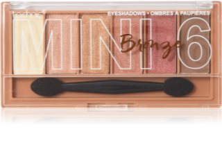 Technic Cosmetics Eyeshadow Minis Lidschatten-Palette Farbton Mini Bronze 7.2 g