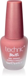 Technic Cosmetics Matte Nail Varnish високостійкий лак для нігтів з матуючим ефектом відтінок Starkers 12 мл