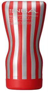 Tenga Squeezer Soft Case Cup masturbator za enkratno uporabo 15,5 cm