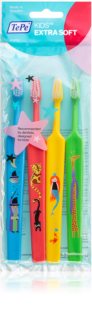 TePe Kids Extra Soft extra soft toothbrushes for children 4 pc