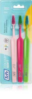 TePe Colour Soft soft toothbrushes 3 pc