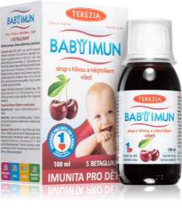 Terezia BABY IMUN Sirup s hlívou a rakytníkem sirup pro podporu imunitního systému