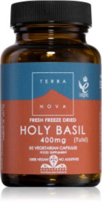 Terranova Health Holy basil 400mg kapsuly na detoxikáciu organizmu a podporu imunity 50 cps