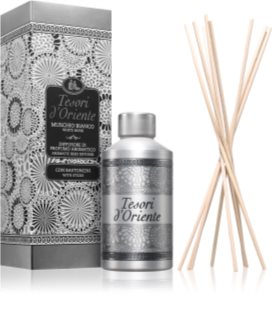 Tesori d'Oriente White Musk diffuseur d'huiles essentielles avec recharge 200 ml