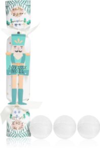 The Somerset Toiletry Co. Nut Cracker Fizzers comprimés effervescents pour le bain Berries & Cocoa Beans 3x40 g