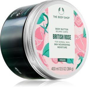 The Body Shop British Rose Body Butter maslac za tijelo s hranjivim učinkom