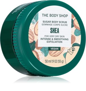The Body Shop Shea Body Scrub scrub corpo allo zucchero con burro di karité