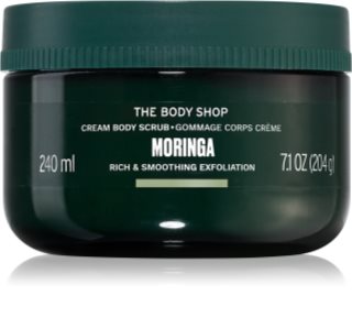 The Body Shop Moringa Body Scrub voidemainen kuorinta 240 ml