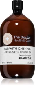 The Doctor Tar with Ichthyol + Sebo-Stop Complex Shampoo for seborrhoeic dermatitis and severe dandruff 946 ml