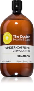 The Doctor Ginger + Caffeine Stimulating shampoing fortifiant pour les cheveux affaiblis ayant tendance à tomber à la caféine
