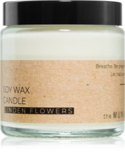 The Munio Linden Flowers αρωματικό κερί 100 ml