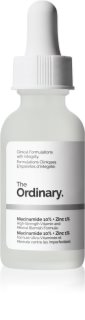 The Ordinary Niacinamide 10% + Zinc 1% sérum facial iluminador
