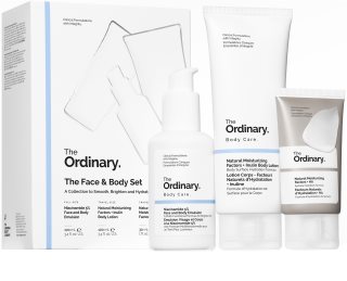 The Ordinary The Face & Body Set dovanų rinkinys kūnui ir veidui