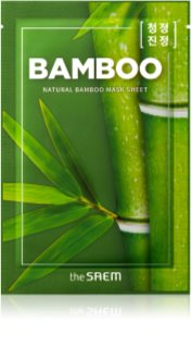 The Saem Natural Mask Sheet Bamboo plátenná maska so spevňujúcim účinkom 21 ml