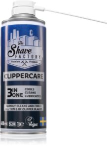 The Shave Factory Clippercare sprej na holicí strojky 400 ml