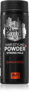 The Shave Factory Strong Hold poudre coiffante pour donner du volume 30 g