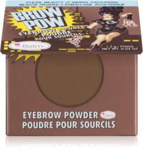 theBalm Browpow® Eyebrow Powder in a Practical Magnetic Case Skugga Light Brown 1,2 g
