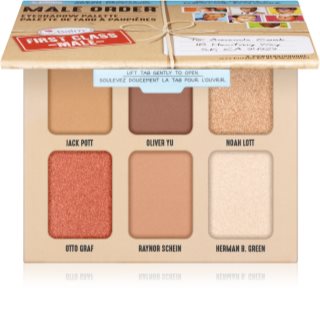 theBalm Male Order® First Class Male paleta de sombra para os olhos 13,2 g